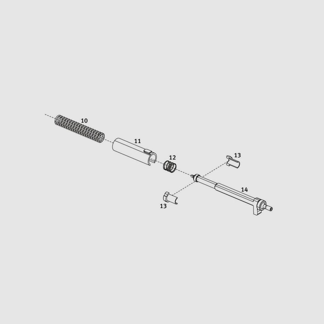 Pezzi di ricambio Heckler & Koch SFP9 --------------------Parti di CHIUSURA---------------------