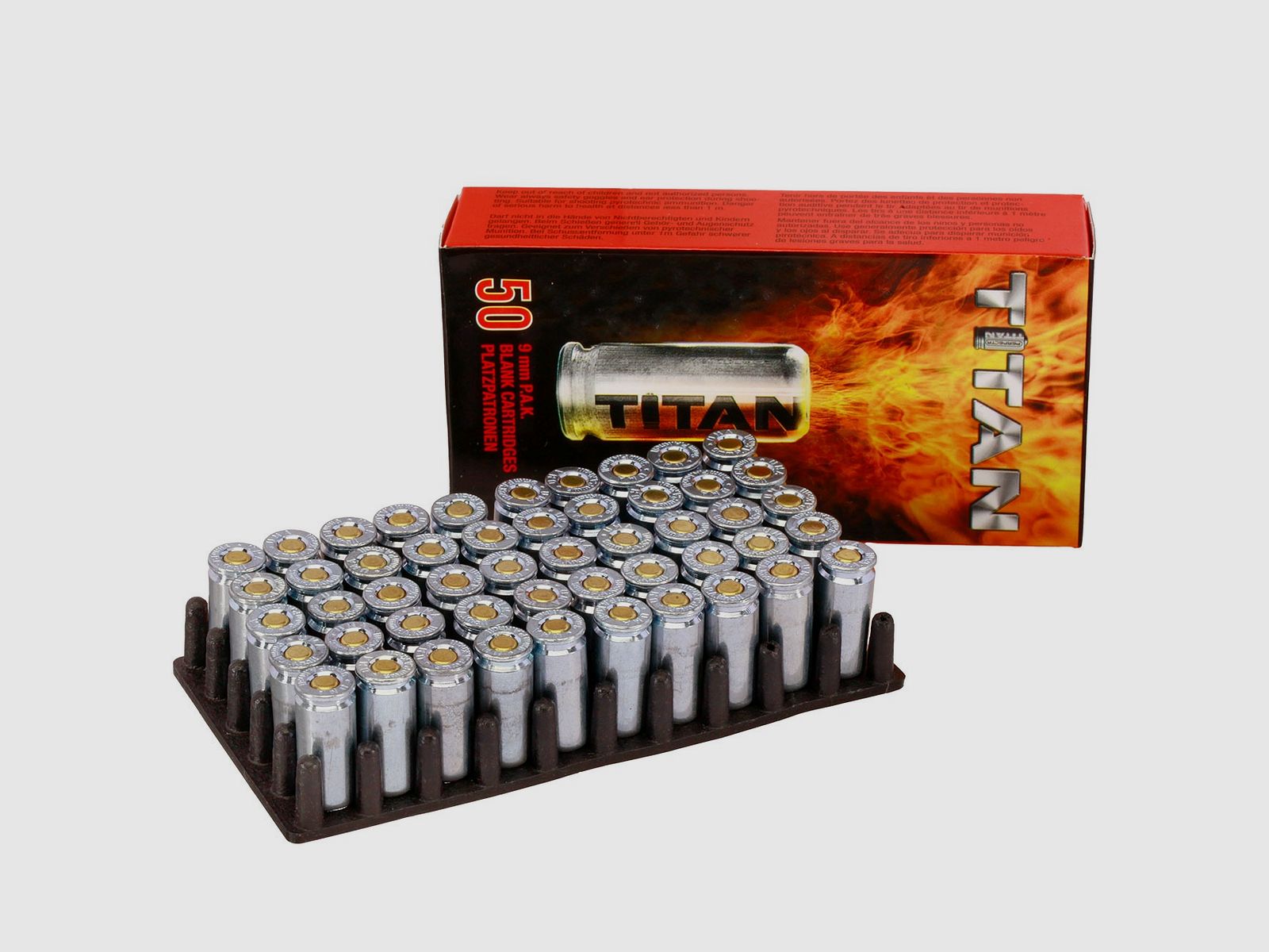 Perfecta Titan Knallpatronen 9mm P.A.K.