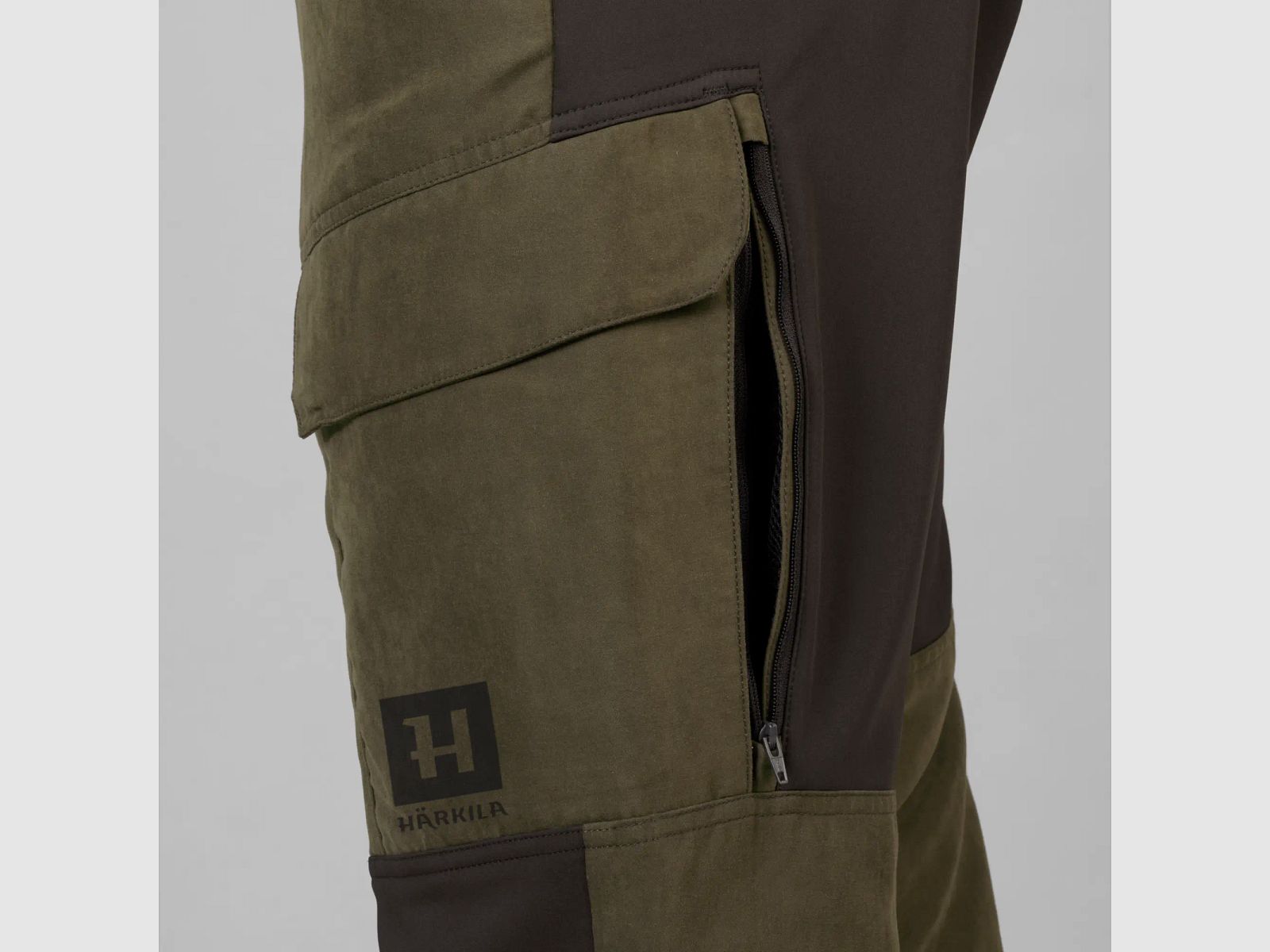Härkila Jagdhose Scandinavian 32" (Willow Green/Deep Brown)