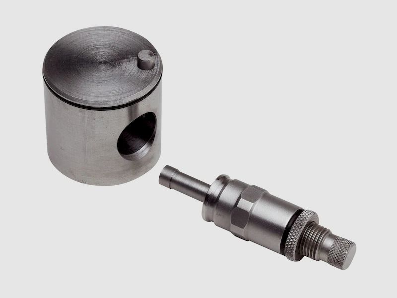 Hornady Pistol Zylinder klein mit Einsatz für Pulverfüllgerät / Rotor & Metering Assembly
