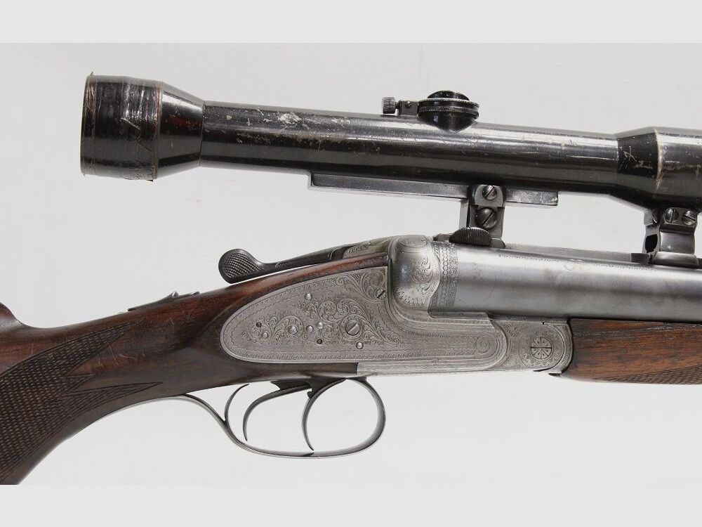 Sauer & Sohn side lock double barrel shotgun