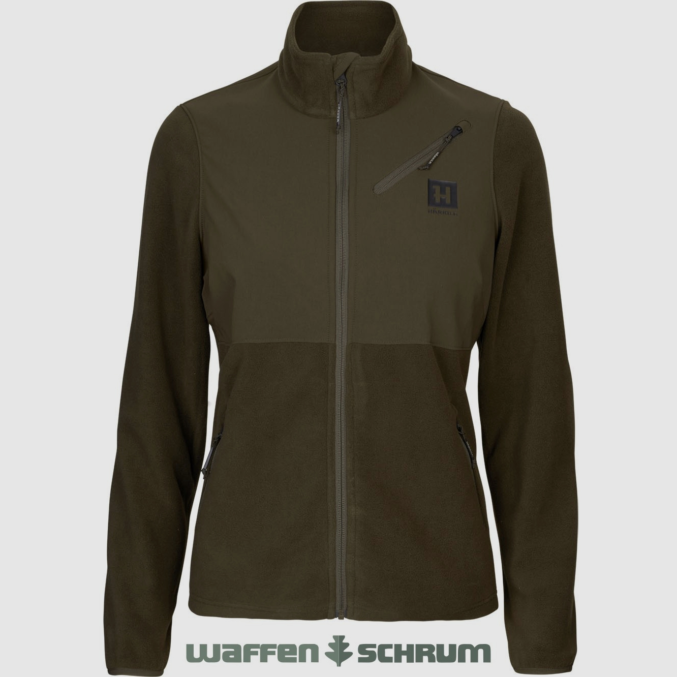 Härkila Fleecejacke Fjell  Hunting Green/ Willow Green