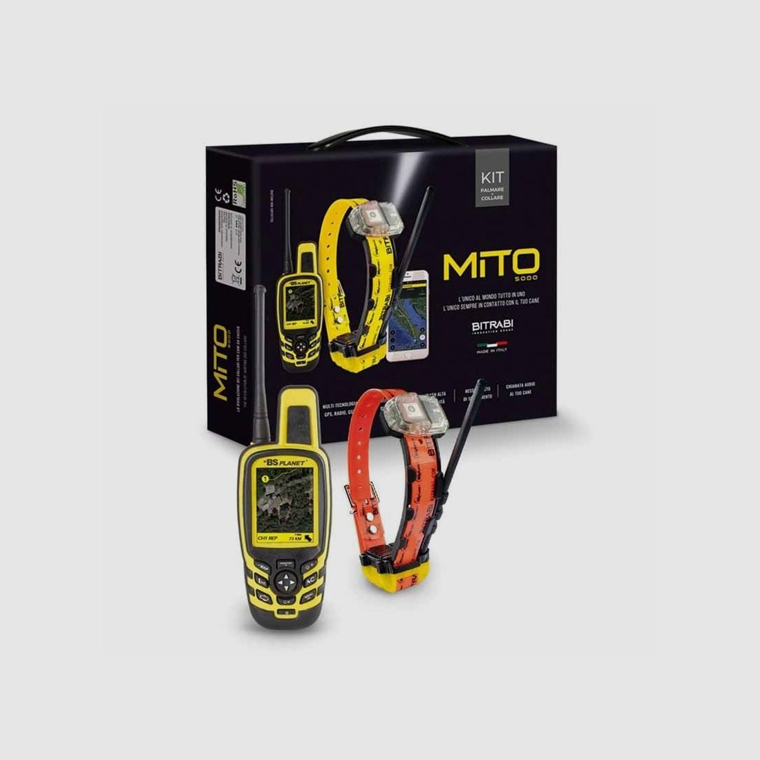 GPS-Halsband MITO 5300 + Ortungsgerät BS3000 BITRABI COMBI, Bild 3 von 3
