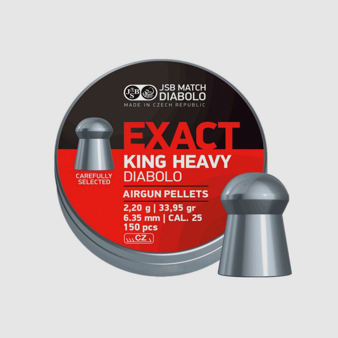 Diabolos Cometa Exact King Heavy Kal. 6,35mm (150 Stk.)