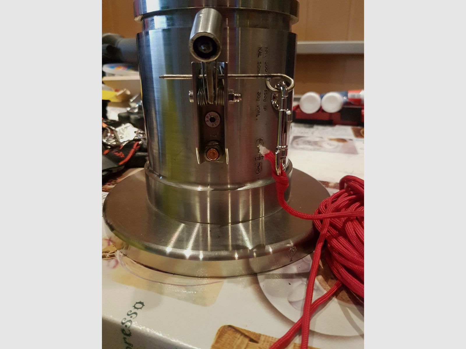 Accensione a percussione M10x 25mm per petardi e cannoni