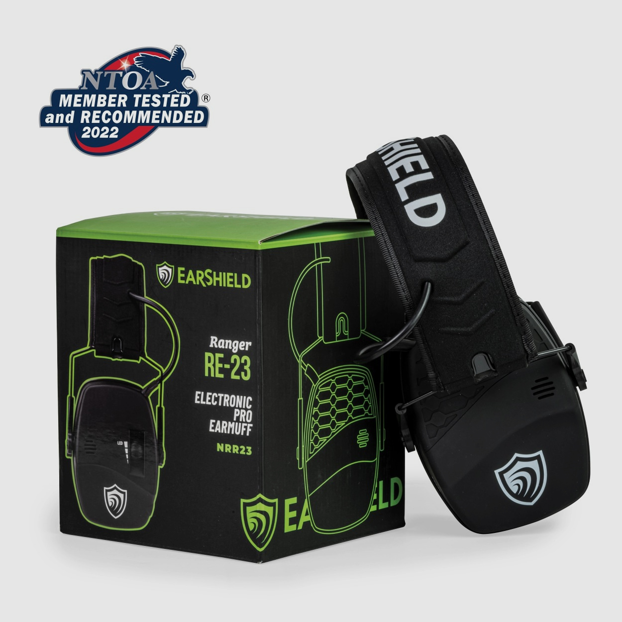 Protection auditive active Otis, noire