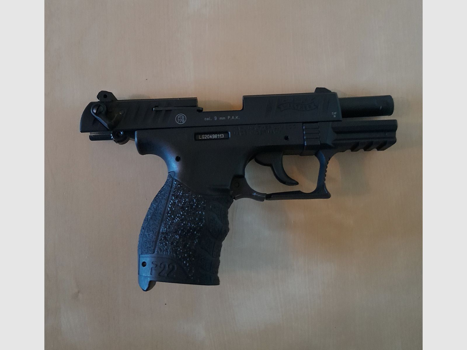 Umarex Walther P22Q mit Zubehör