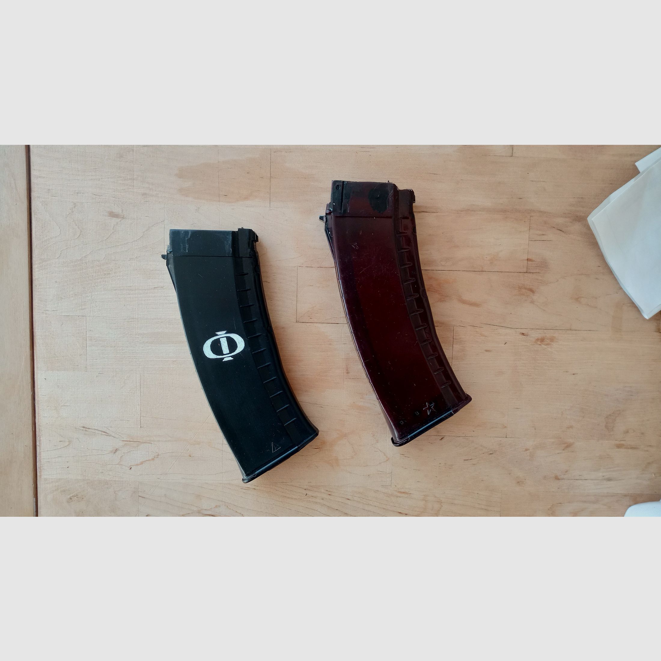 AK74 Deko Magazin (onbruikbaar/deactiveerd) voor Yunker AKS-74u van de russ-guns-de MWM Gillmann GmbH // Co2 AKSU Krinkov / Tula Plum en Izhmash AK Deko