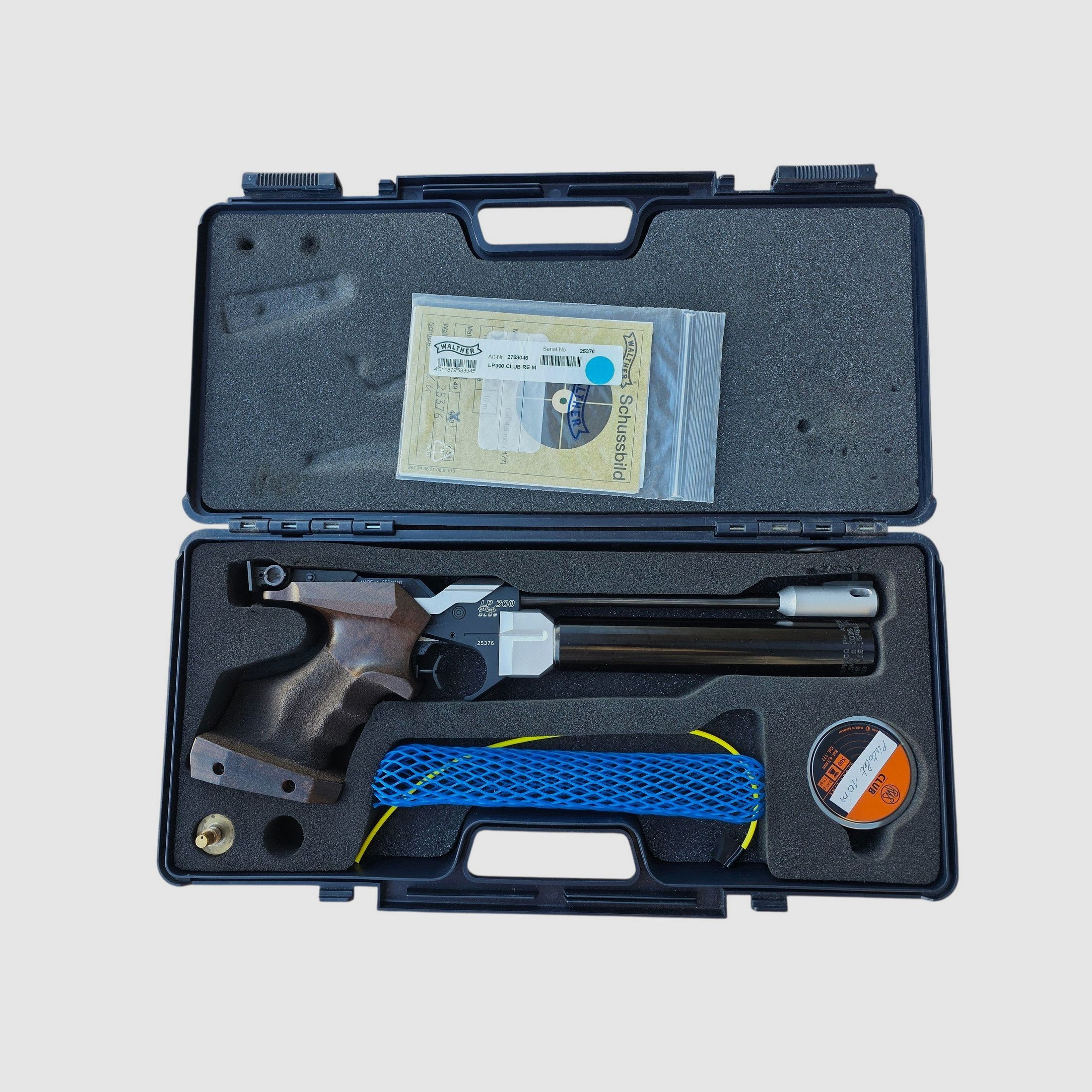 PISTOOL Walther LP 300 Club RECHTERHAND L kaliber: 4,5mm gebruikt, afbeelding 3 van 3