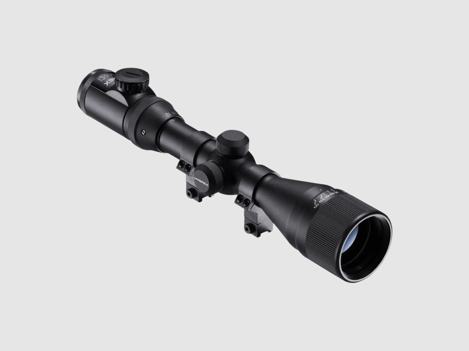 Umarex RS 4-12 x 50 mittig beleuchtet + 11 mm Montageringe