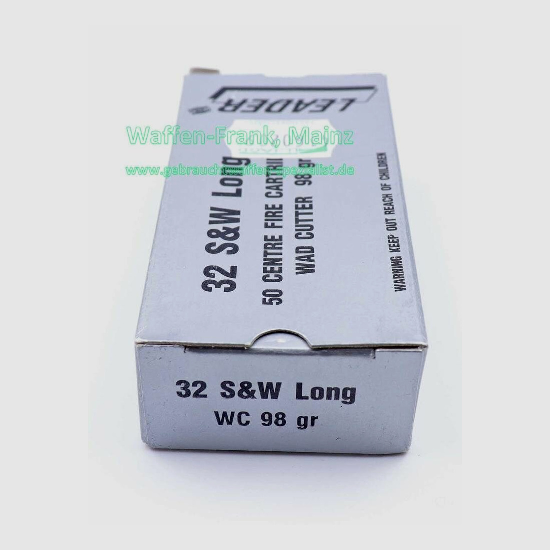 Leader, Made in Europe Revolver/Pisolenmunition .32S&Wlong/WC 58grs.