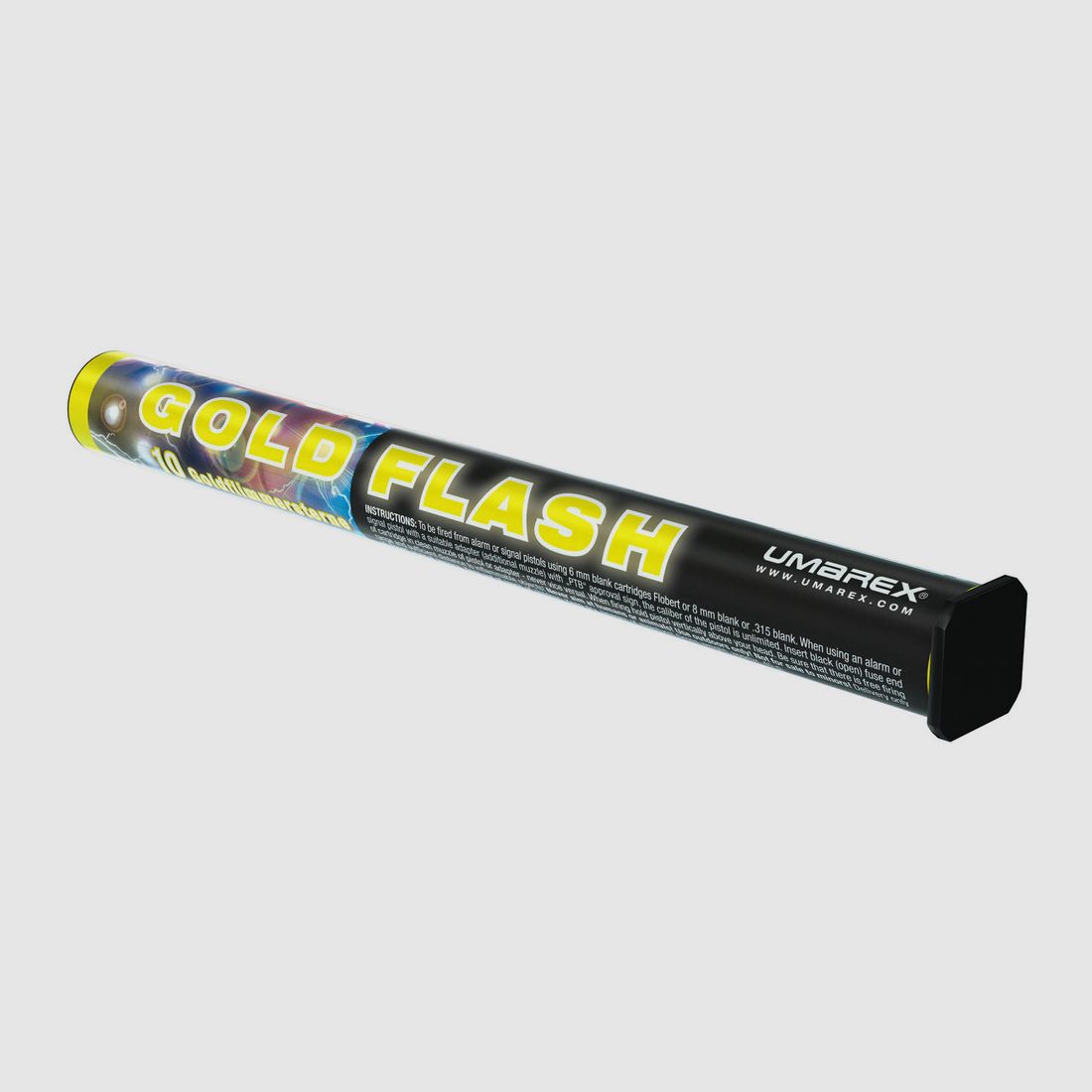 PYRO GOLD FLASH - 10 SCHUSS - 15 MM, Bild 1 von 3