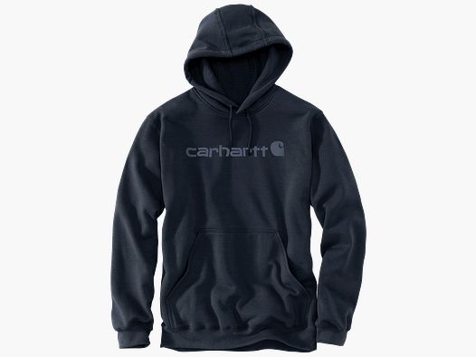 Carhartt Marquette Logo Sweatshirt Mężczyźni Navy/Ciemnoniebieski L