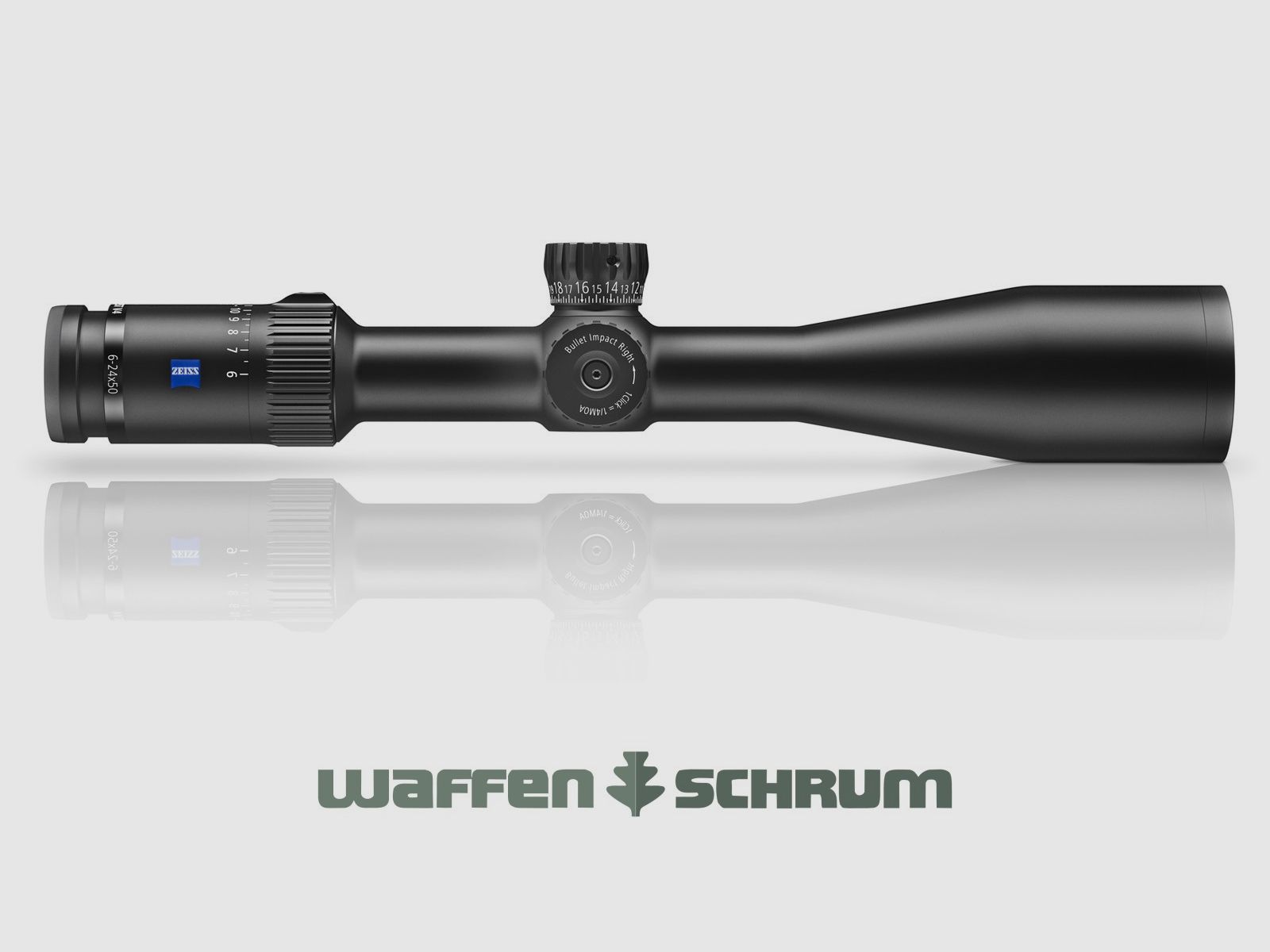 Zeiss Conquest V4 - 6-24x50 senza guida Torretina balistica