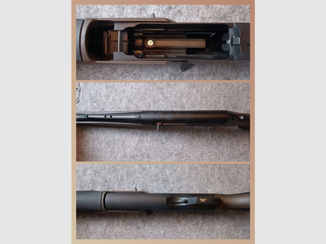 Browning (FN Herstal) BAR Mk3 Composite Brown Links-Ausführung!