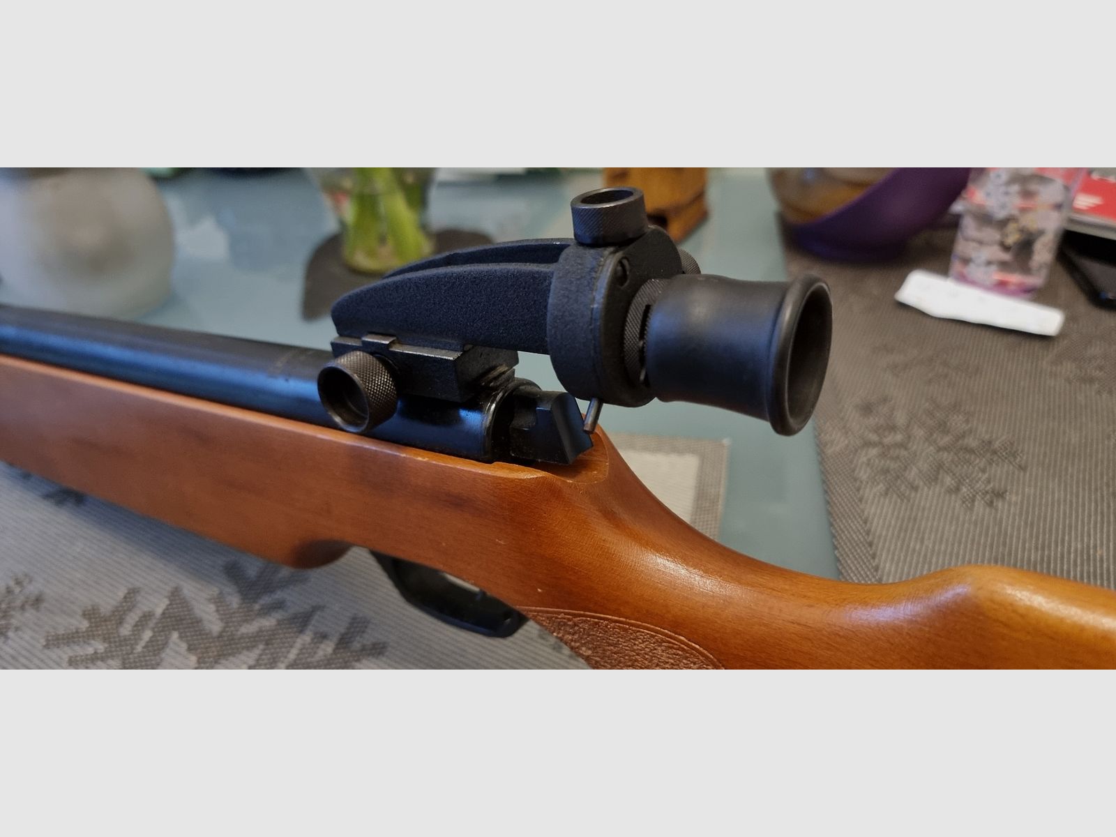 DDR LUFTGEWEHR “ Haenel 303 Super “ mit Diopter Ziehleinrichtung ! TOP ZUSTAND !