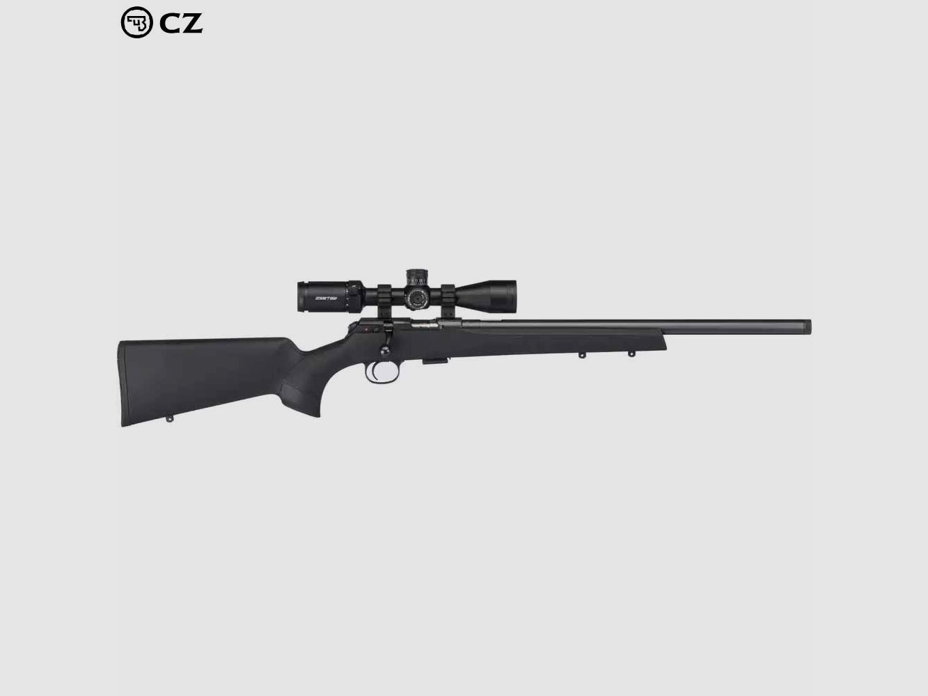 CZ 457 VARMINT SYNTHETIC SET looplengte 52,5 cm mondingsdraad ½"-20 UNEF .22lr, afbeelding 2 van 6