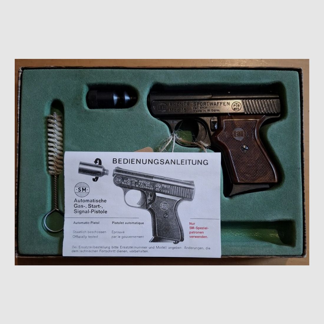 Rhöner Sportwaffen Modell 15 (PTB 83/2)