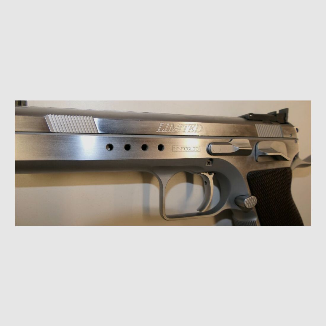 Tanfoglio Pistole, Tanfoglio Limited Custom, Gebraucht .45Auto, .45ACP mit Ersatzmagazin