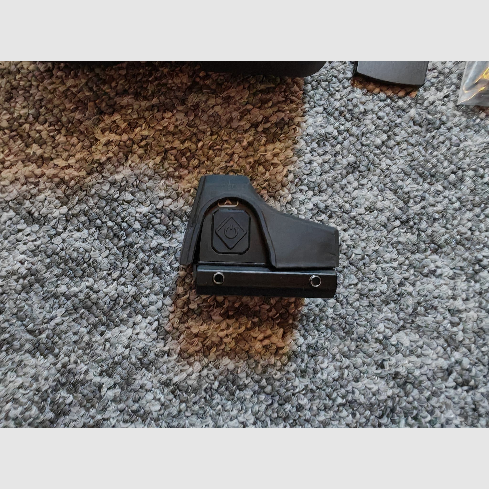 Ritter Optik Reflexvisier V-VISION III RMR Mikro Red Dot  Leuchtpunkt Visier 2 MOA | Picatinny Montage | für IPSC Schießen geeignet