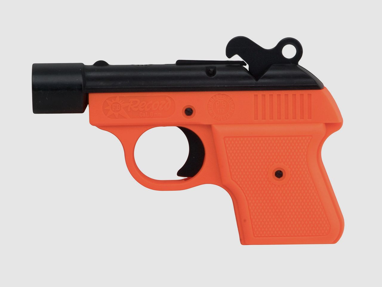 Schreckschuss Pistole Record Weinberg brĂĽniert Kaliber 6 mm Flobert K. (P18)
