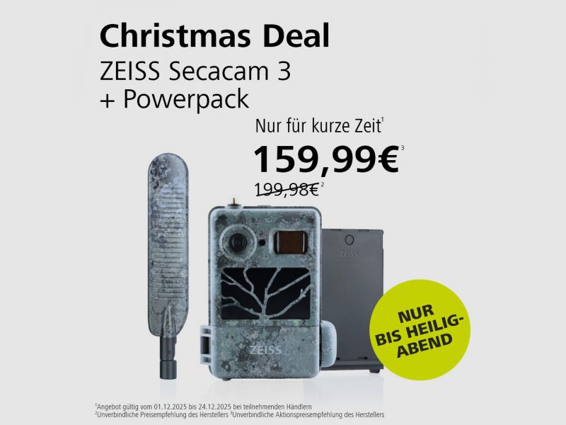 ZEISS Secacam 3 + Power Pack - XMas DEAL