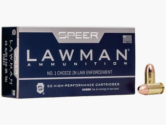 Speer Lawman .45 ACP 230GR TMJ RN 50 cartuchos