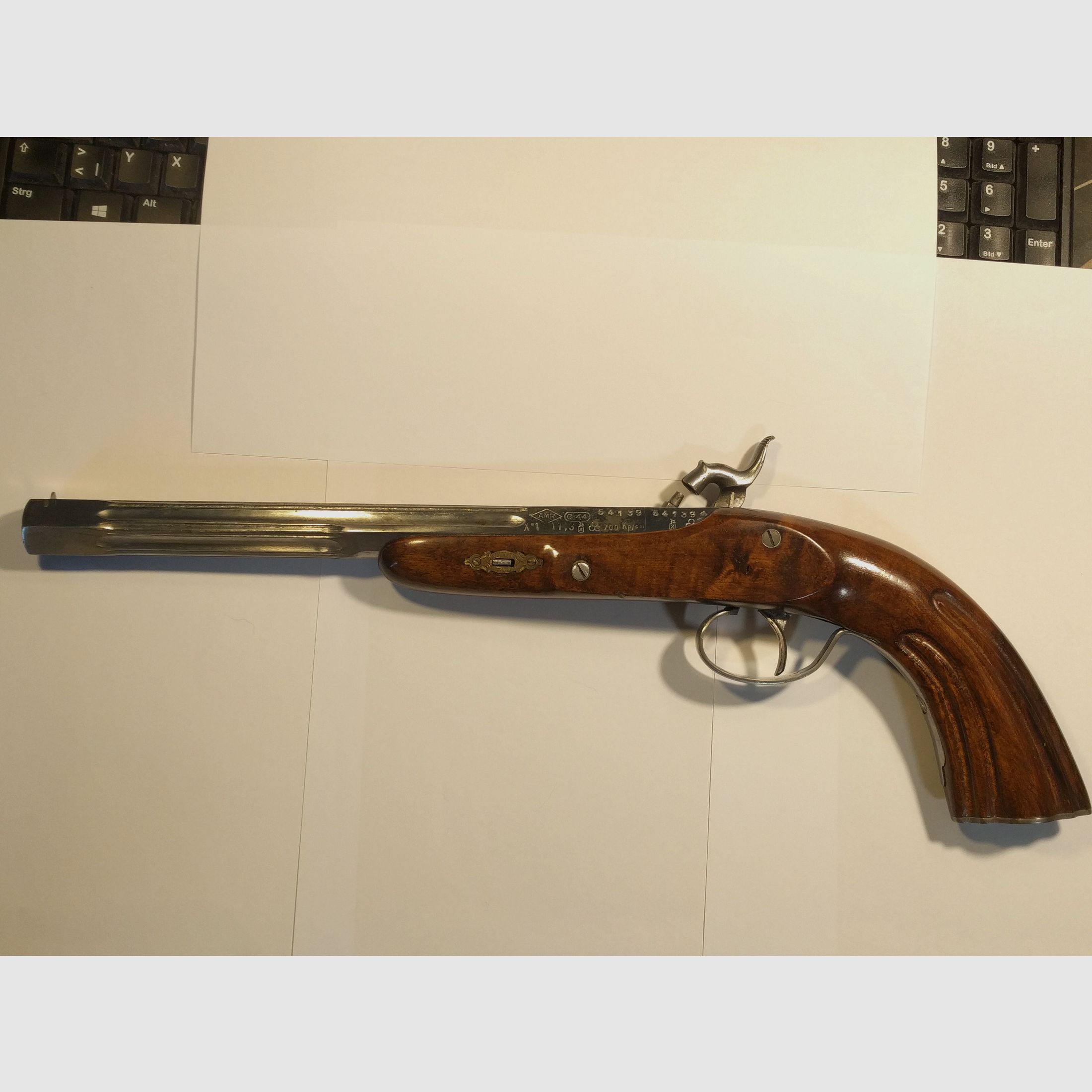 AMR Perkussionspistole Vorderlader .44 Le Page