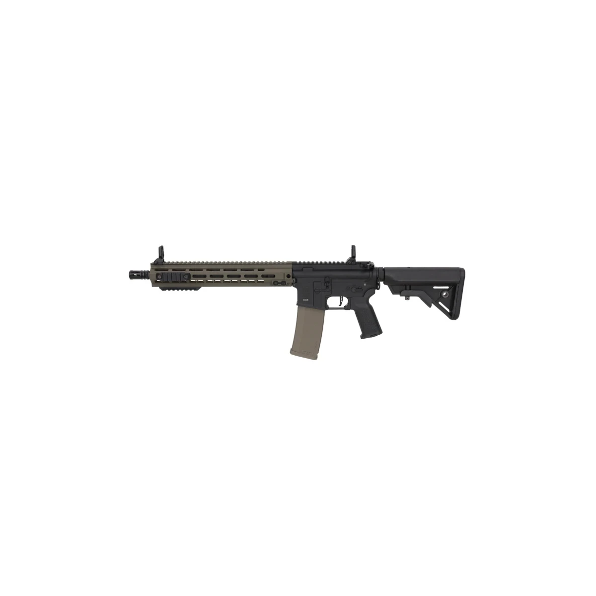 SA M4 URG-I M-LOK 14" (SA-P30 PRIME™ Aster II ETU BLDC™) Fusil Airsoft Libre à partir de 18 ans – Noir/Vert -F-, image 2 sur 17