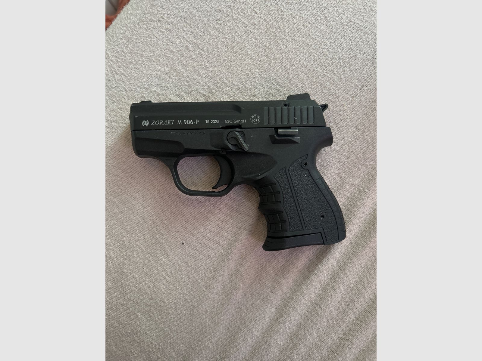 Zoraki 906-P 9mm P.A.K Schwarz , Bild 4 von 7