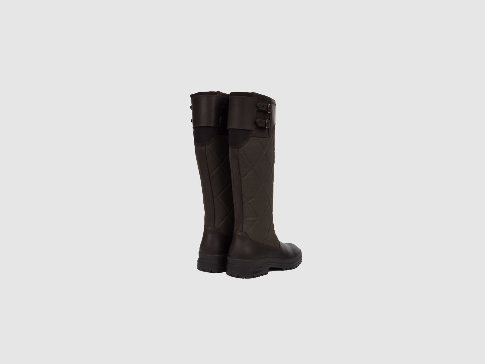 LE CHAMEAU Jameson Quilted Damenstiefel gesteppt Marron