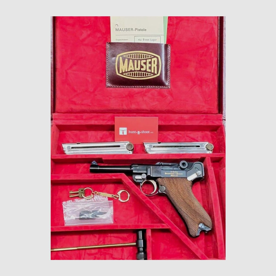 Mauser P08 - 75 Jahre Parabellum-Pistole 1908-1983, Bild 1 von 6
