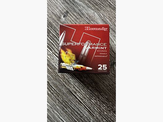 Hornady Superperformance Varmint 20gr. V - Max .17 Hornet