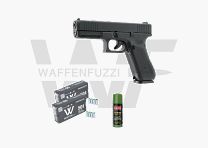 Glock 17 Gen5 Schreckschusspistolen Set "S" Kaliber 9mm PAK