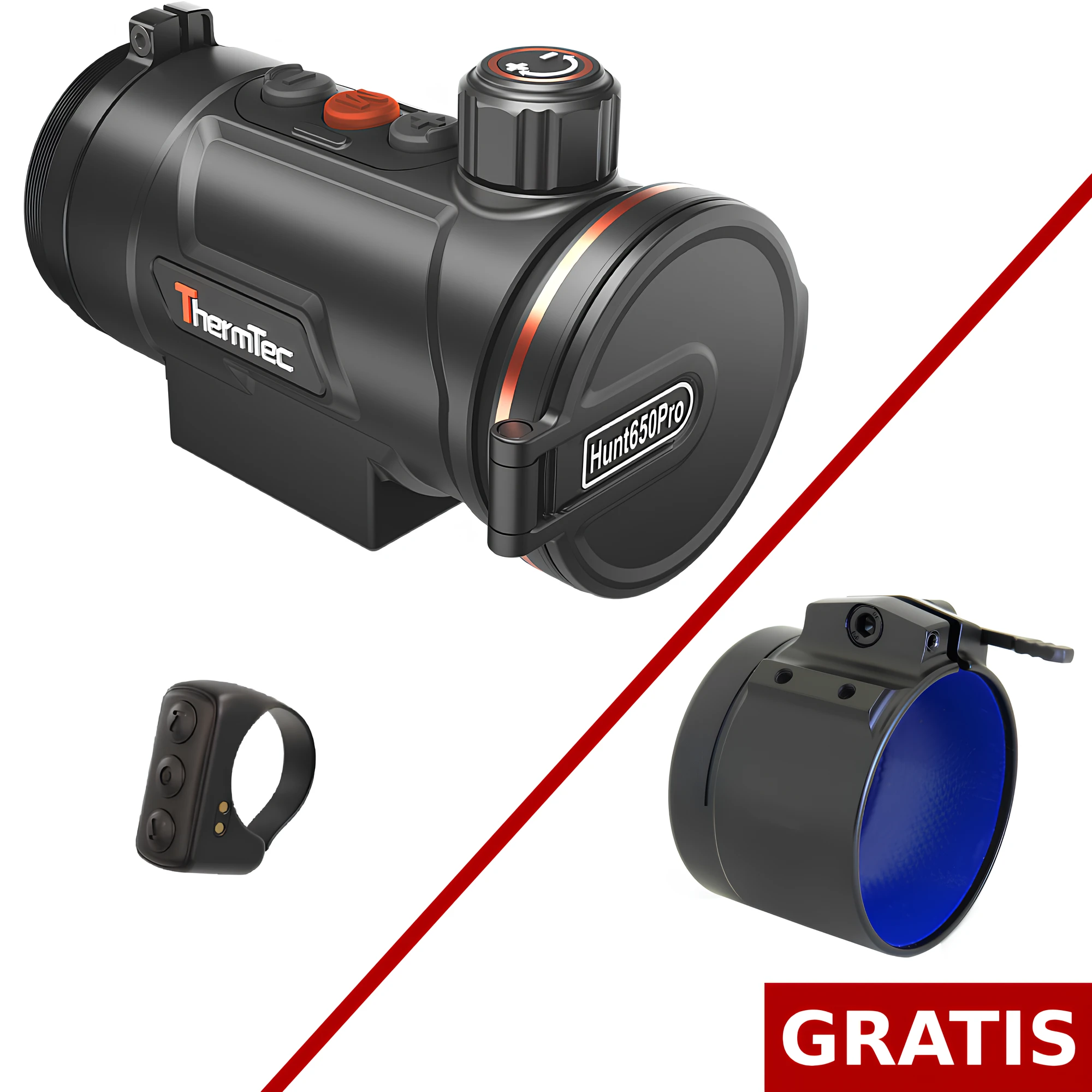 ThermTec HUNT 650 PRO Wärmebild-Vorsatzgerät
