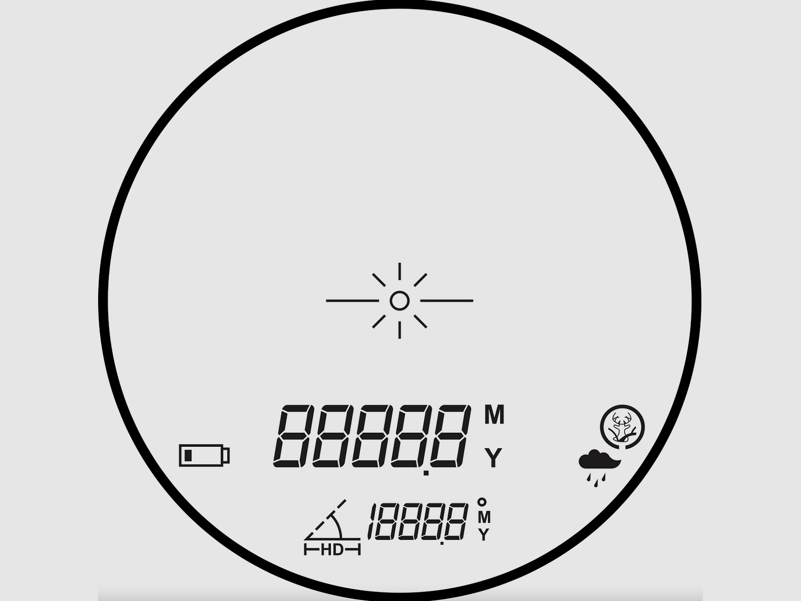 HAWKE 41202 Laser Entfernungsmesser 6x21 Vantage LRF 900