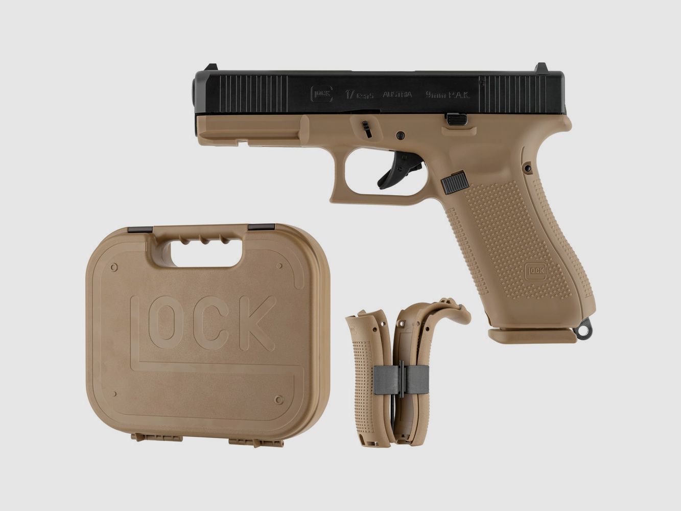Glock 17 Gen5 French Army Kaliber 9mm P.A.K. Schreckschusspistole