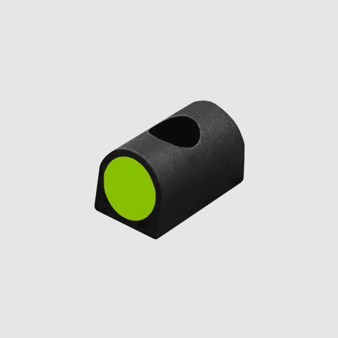 Punto de mira verde para escopeta con riel de ventilación