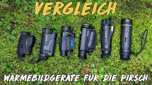Vergleich - 6 Wärmebildhandgeräte für die Pirsch