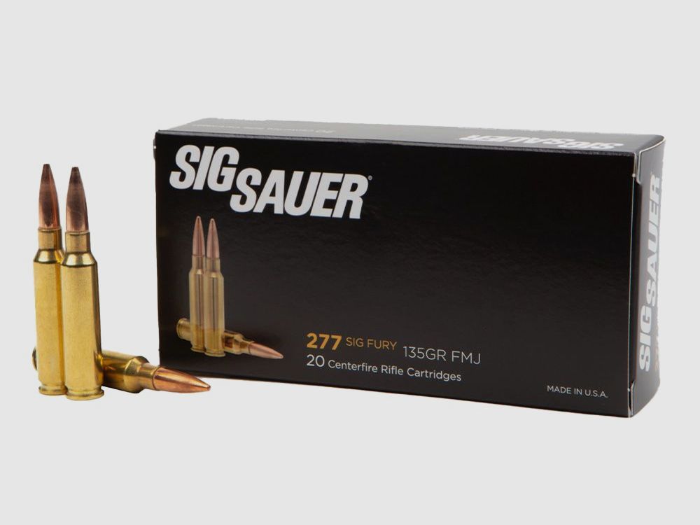 Sig Sauer Elite Ball FMJ .277 Sig Fury 8.7g