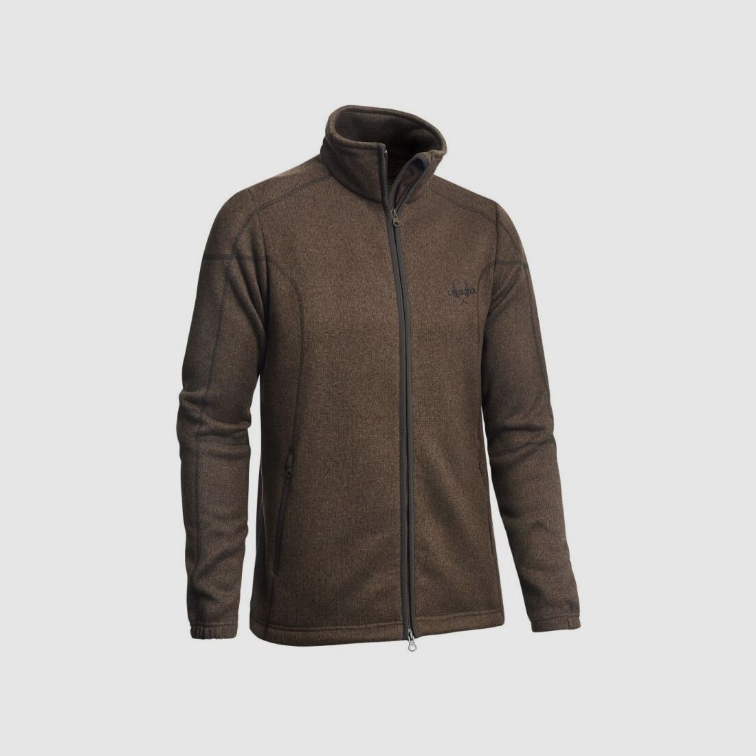 Chevalier Damen Fleece Cardigan Chester Braun