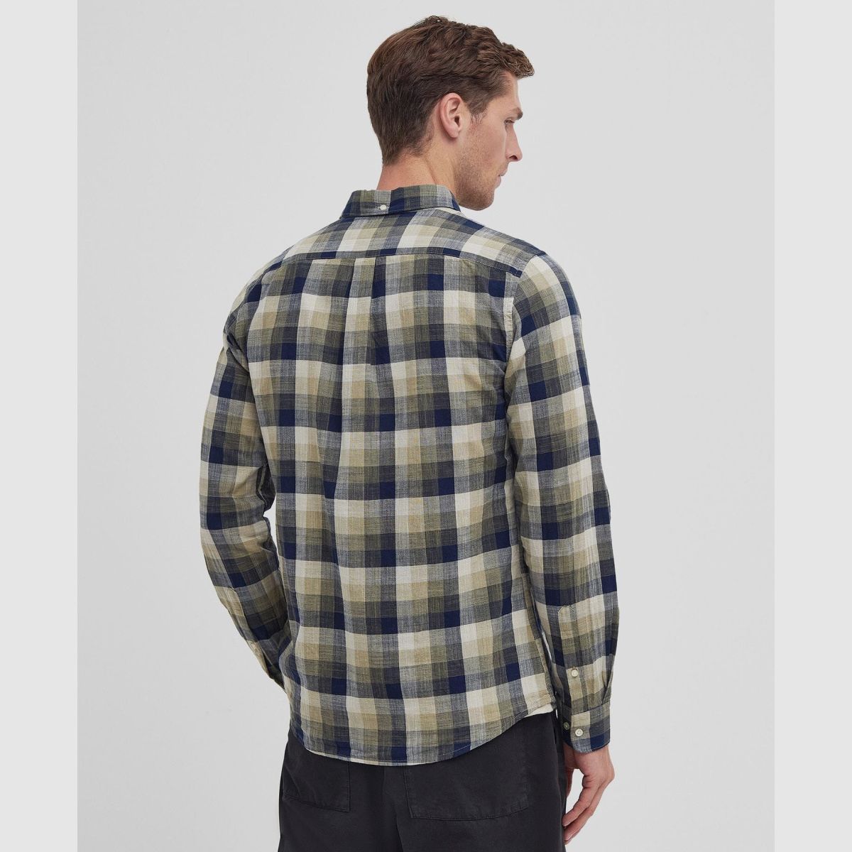 BARBOUR Hillroad Tailored Shirt Olijf