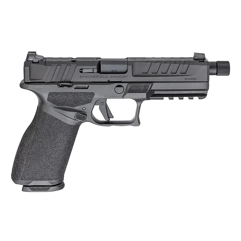 Pistolet HS Produkt HS-ECHELON kal. 9x19mm - z Gwintem Pod Tłumik TB, 3-Dot TRYT - czarny