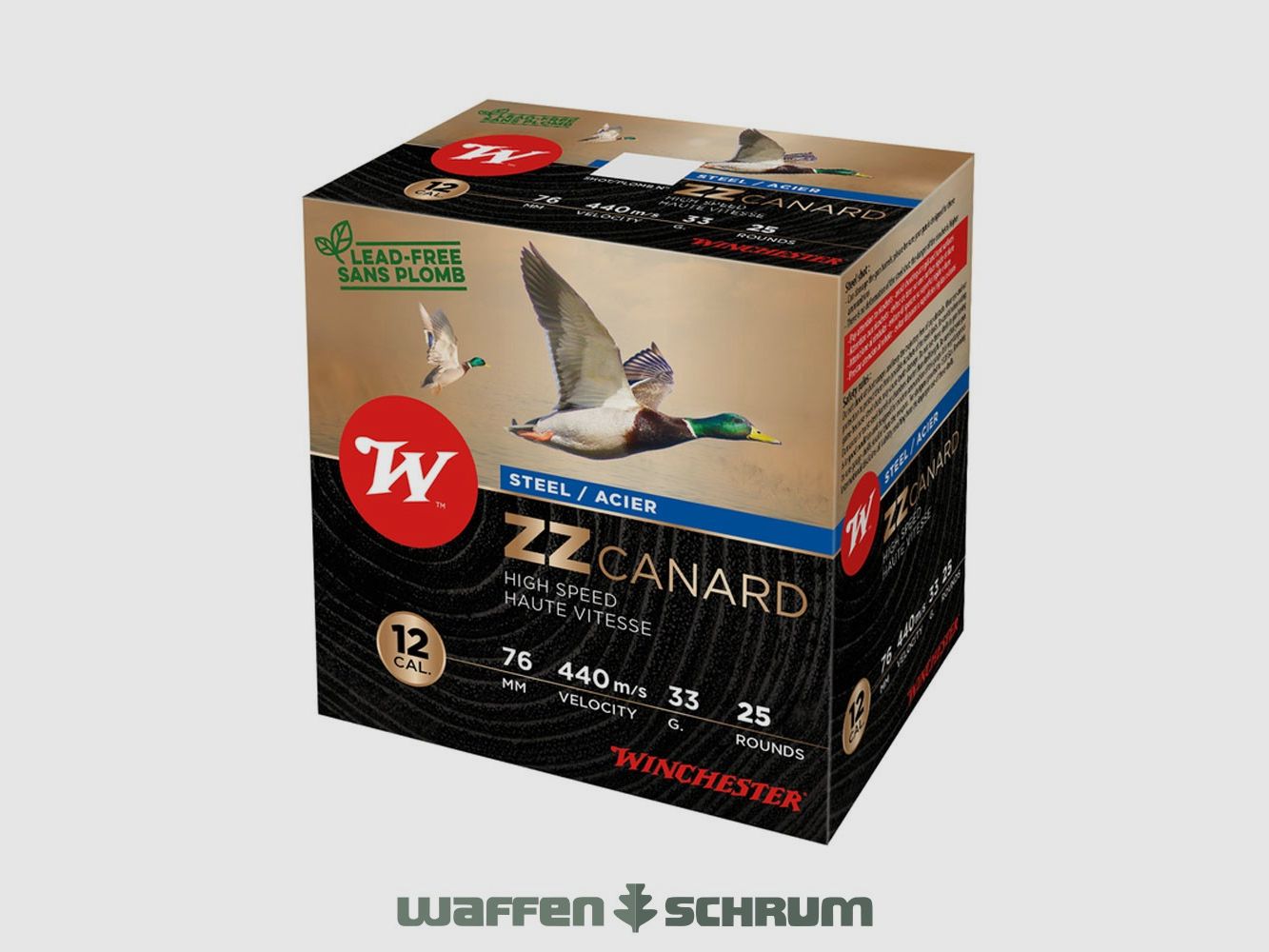 Winchester 12/76 ZZ Canard 3,3mm - 33g