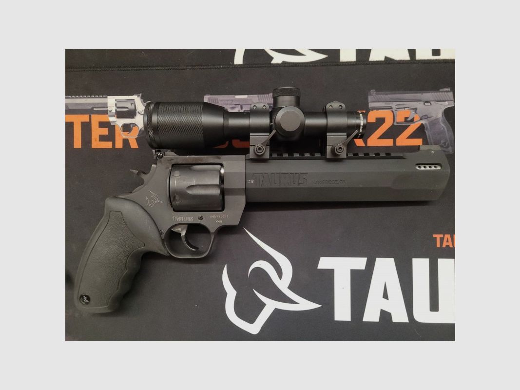 Taurus Raging Hunter Black 8 3/8" .44 Mag + Zielfernrohr SIGHT MARK Rapid M1 2,5x20, Bild 4 von 5