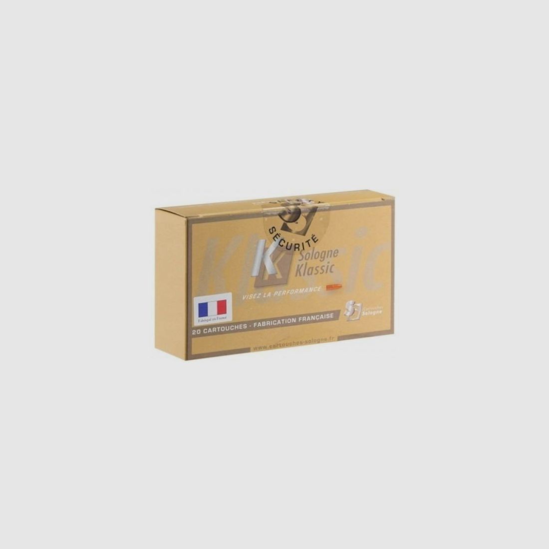 SOLOGNE – Metallpatronen – KLASSIC SUBSONIC HP 45GR