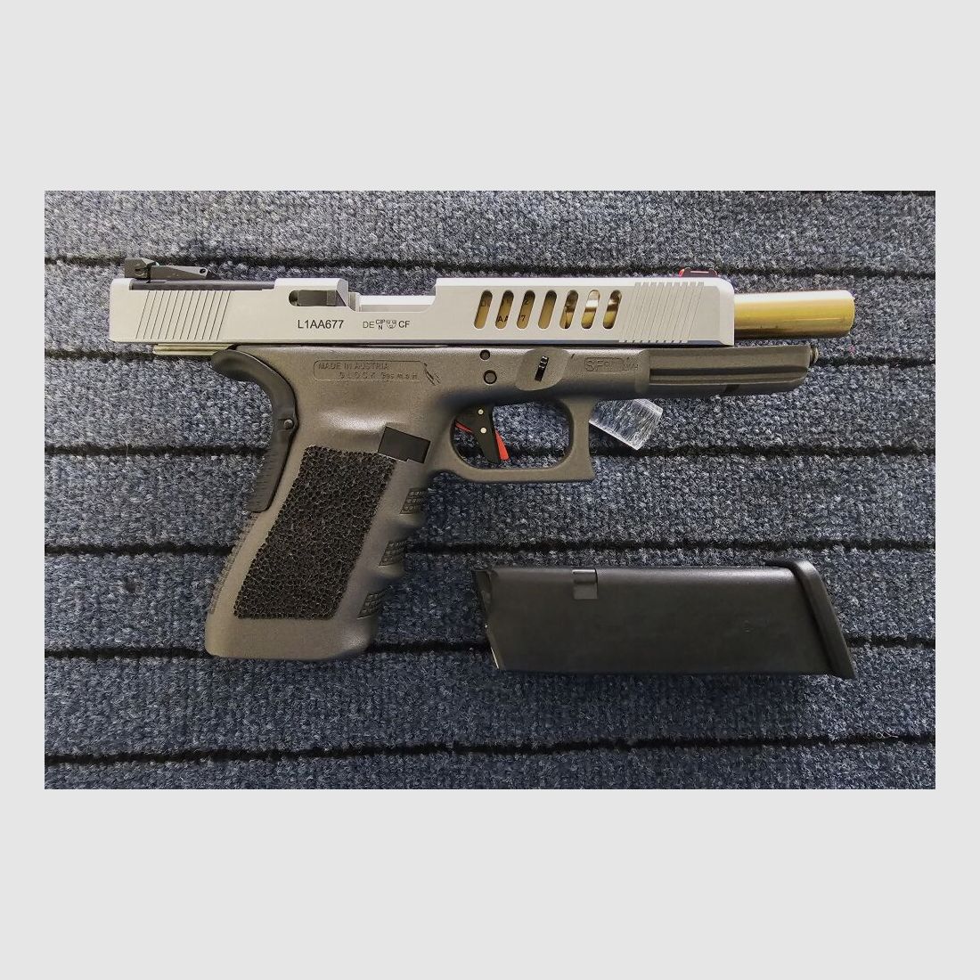 RBF Custom GLOCK 621 Long .45 ACP, M.O.S.