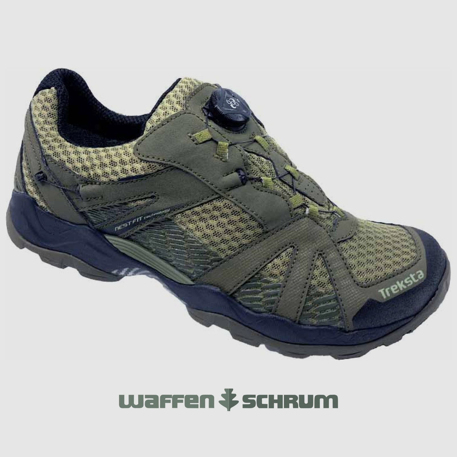 Treksta Halbschuh Kobra Boa 145 HTX khaki/ black