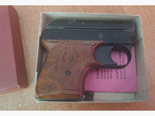 EM-GE Mod. 63 Kal. 6 mm Flobert/ PTB 6 mit Ersatzmagazin in OVP!