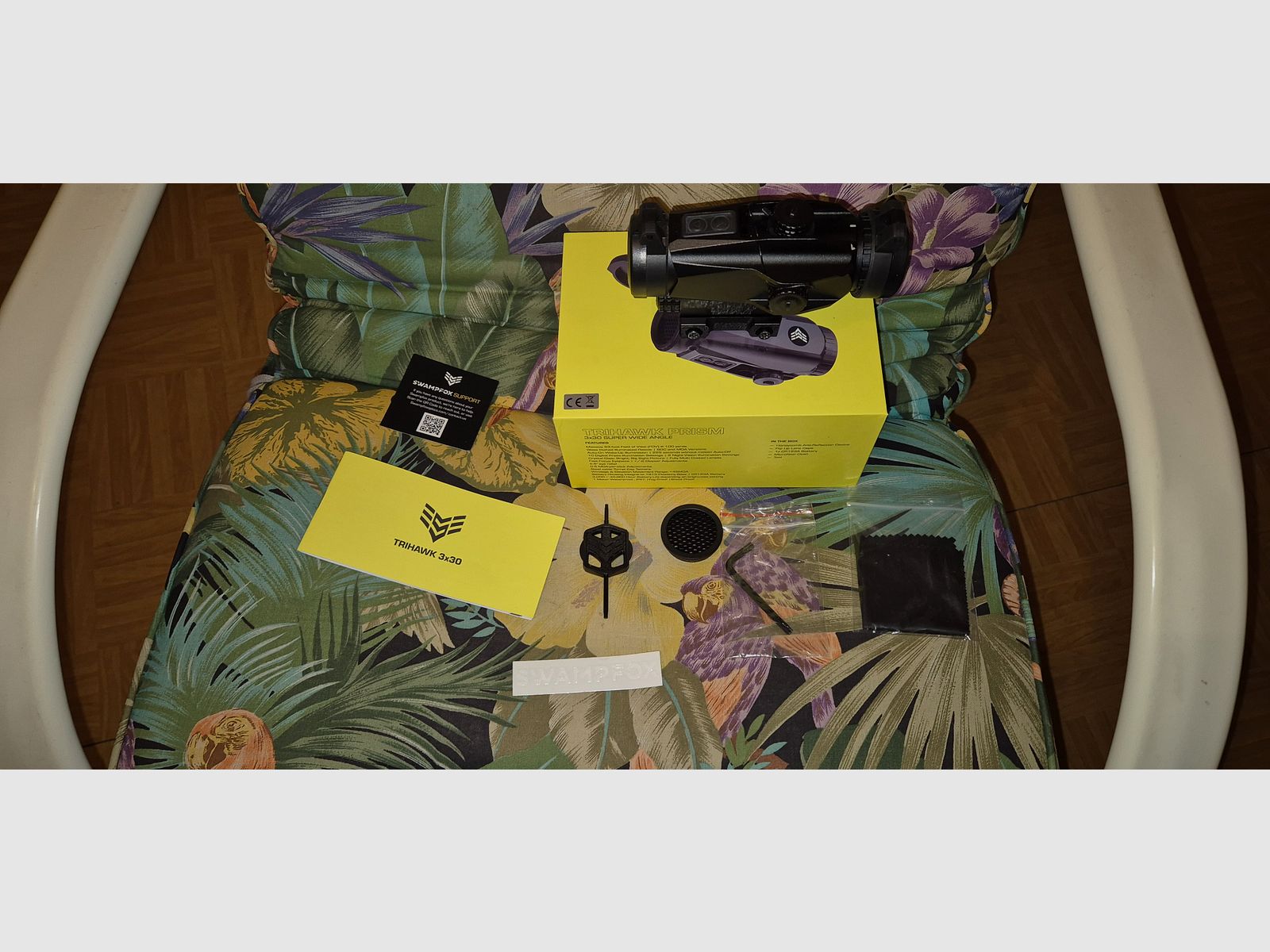 Swampfox Trihawk 3x Prism Scope Zielfernrohr, hervorragendes Sichtfeld